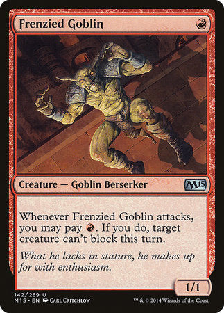 Frenzied Goblin [Magic 2015] | Magic Magpie