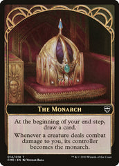Soldier Token // The Monarch Token [Commander Legends Tokens] | Magic Magpie