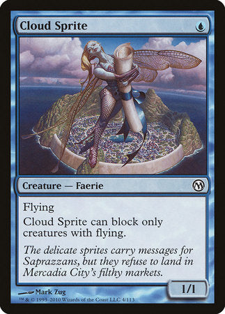 Cloud Sprite [Duels of the Planeswalkers] | Magic Magpie