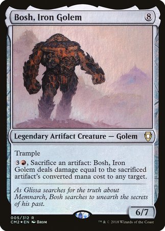 Bosh, Iron Golem [Commander Anthology Volume II] | Magic Magpie