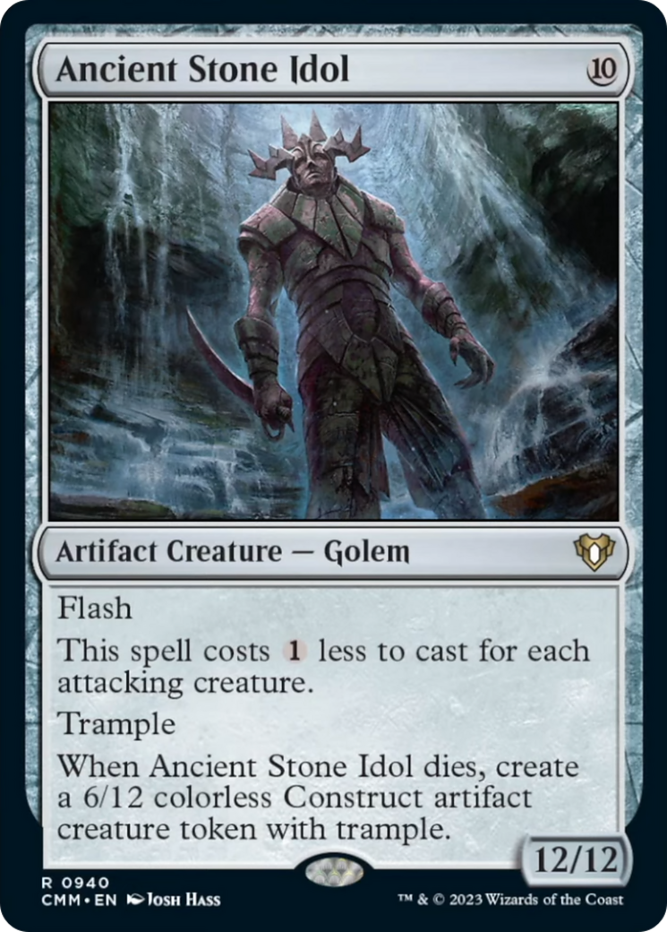 Ancient Stone Idol [Commander Masters] | Magic Magpie