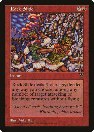 Rock Slide [Visions] | Magic Magpie
