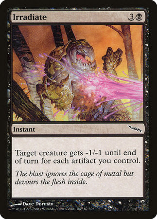 Irradiate [Mirrodin] | Magic Magpie