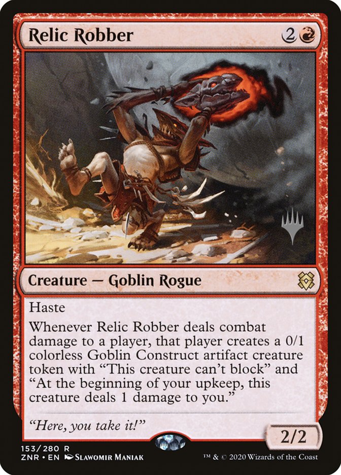 Relic Robber (Promo Pack) [Zendikar Rising Promos] | Magic Magpie