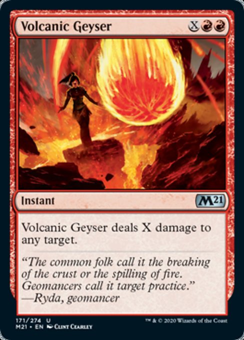 Volcanic Geyser [Core Set 2021] | Magic Magpie