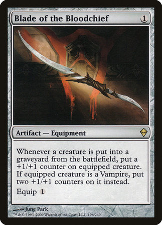 Blade of the Bloodchief [Zendikar] | Magic Magpie