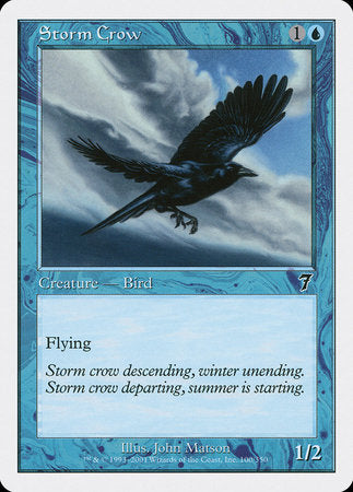 Storm Crow [Seventh Edition] | Magic Magpie