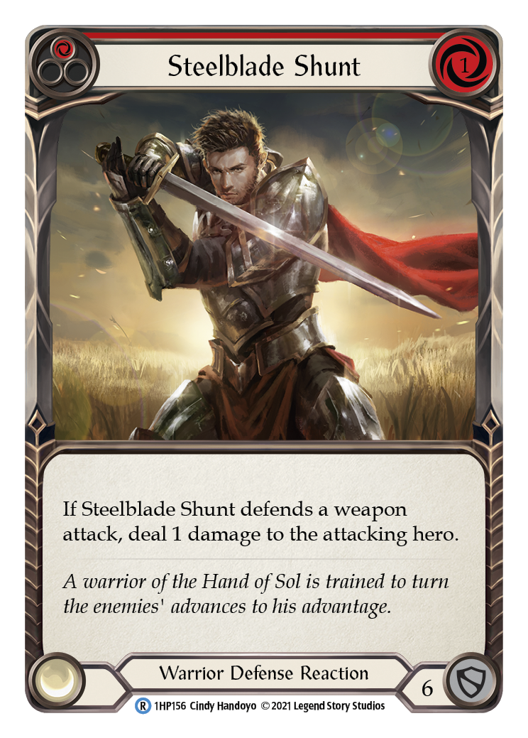 Steelblade Shunt (Red) [1HP156] | Magic Magpie