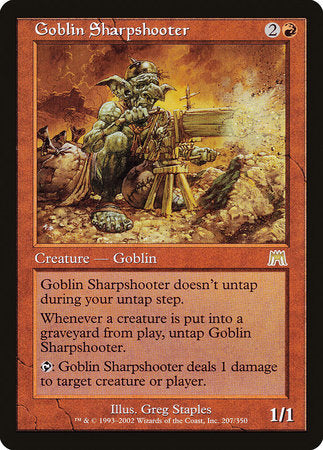 Goblin Sharpshooter [Onslaught] | Magic Magpie