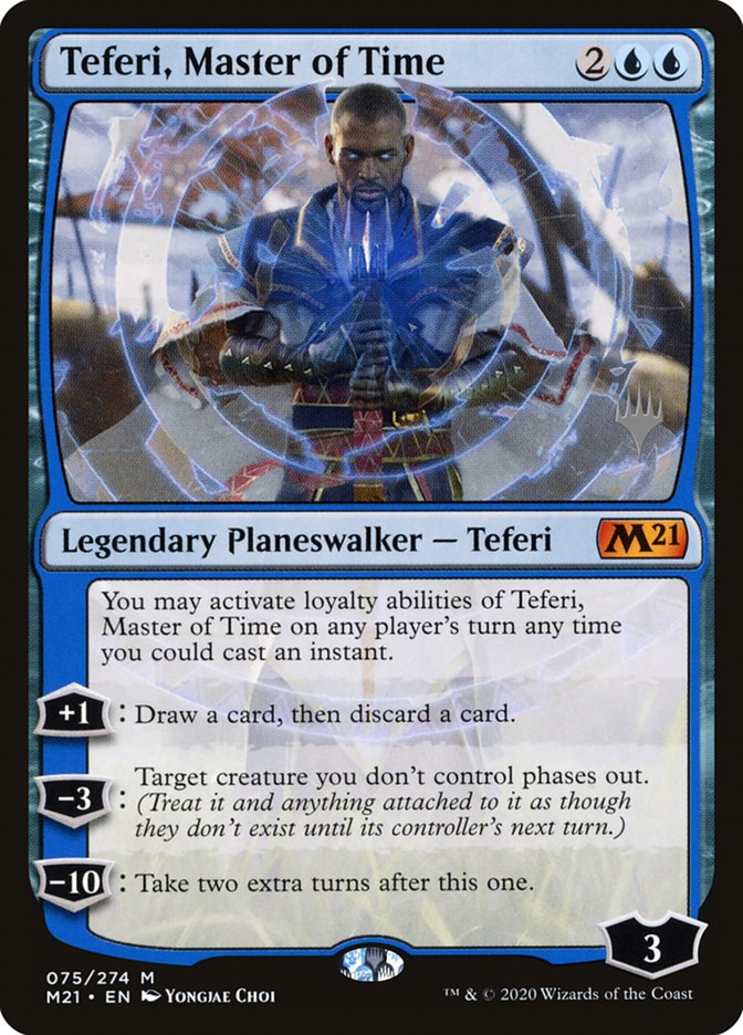 Teferi, Master of Time (Promo Pack) [Core Set 2021 Promos] | Magic Magpie