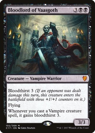 Bloodlord of Vaasgoth [Commander 2017] | Magic Magpie