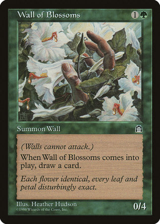 Wall of Blossoms [Stronghold] | Magic Magpie
