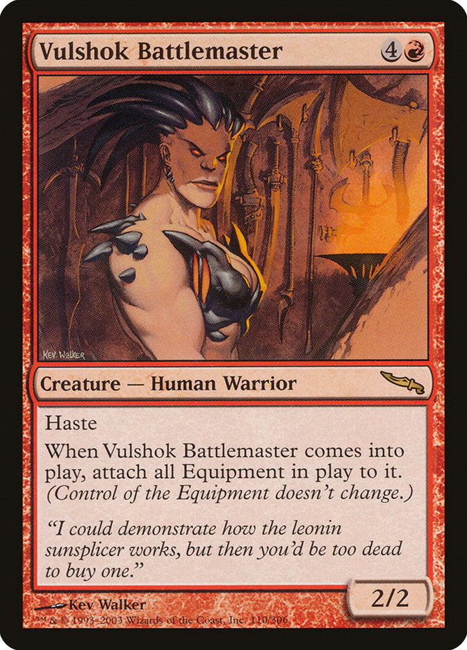 Vulshok Battlemaster [Mirrodin] | Magic Magpie