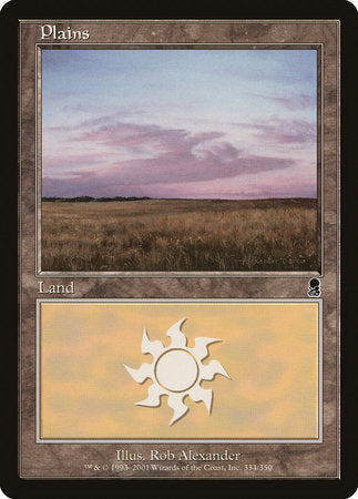 Plains (334) [Odyssey] | Magic Magpie