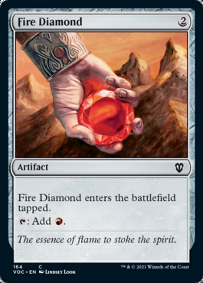 Fire Diamond [Innistrad: Crimson Vow Commander] | Magic Magpie