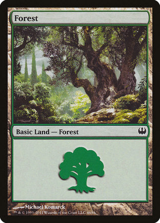 Forest (46) [Duel Decks: Knights vs. Dragons] | Magic Magpie