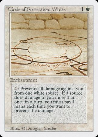 Circle of Protection: White [Revised Edition] | Magic Magpie