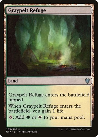 Graypelt Refuge [Commander 2017] | Magic Magpie