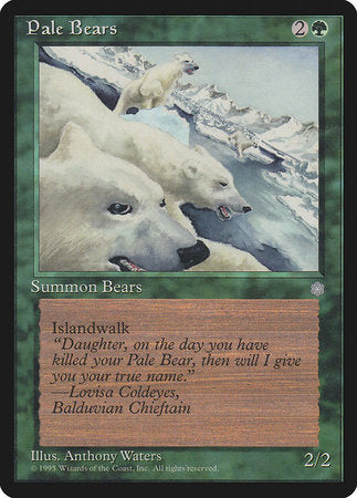 Pale Bears [Ice Age] | Magic Magpie