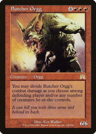 Butcher Orgg [Onslaught] | Magic Magpie