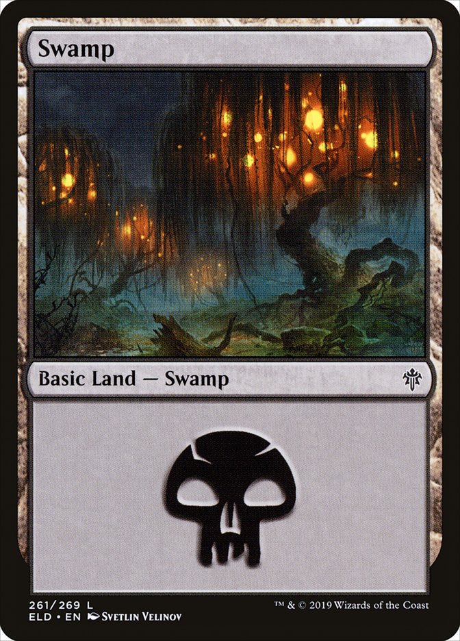 Swamp (261) [Throne of Eldraine] | Magic Magpie