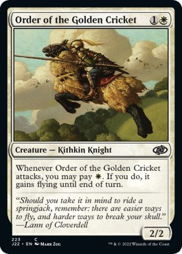 Order of the Golden Cricket [Jumpstart 2022] | Magic Magpie