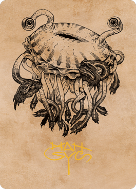 Gluntch, the Bestower Art Card (Gold-Stamped Signature) [Commander Legends: Battle for Baldur's Gate Art Series] | Magic Magpie
