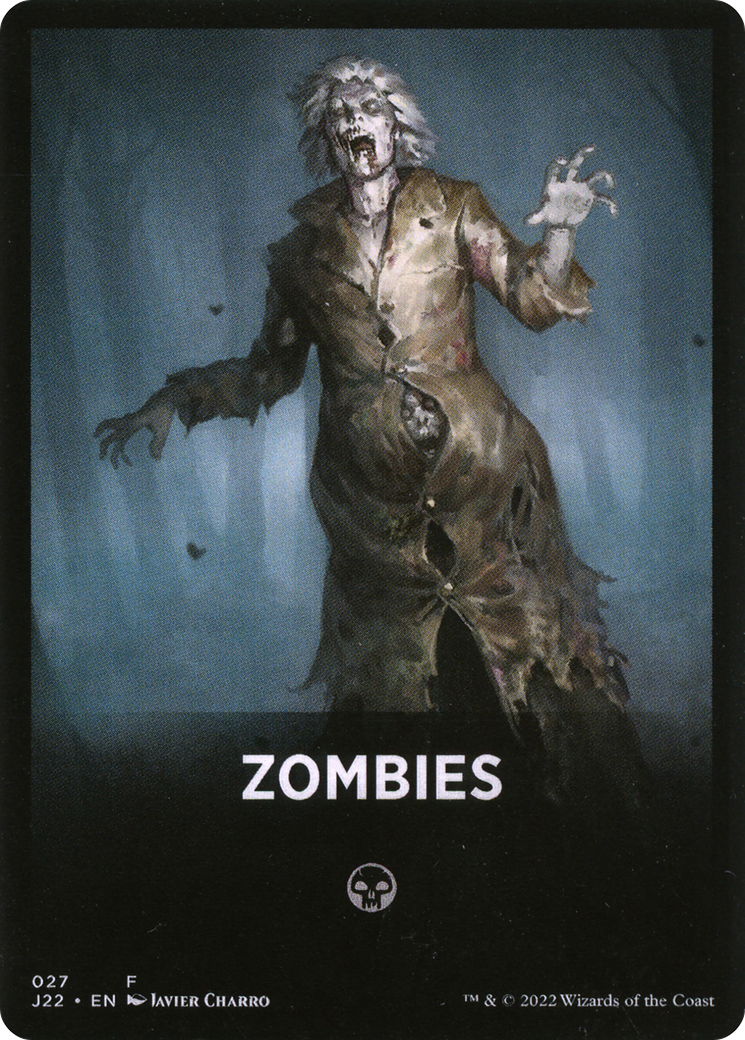Zombies Theme Card [Jumpstart 2022 Front Cards] | Magic Magpie