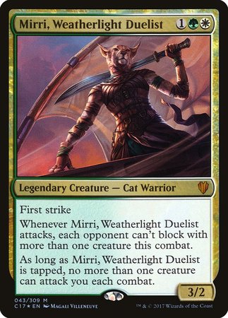 Mirri, Weatherlight Duelist [Commander 2017] | Magic Magpie