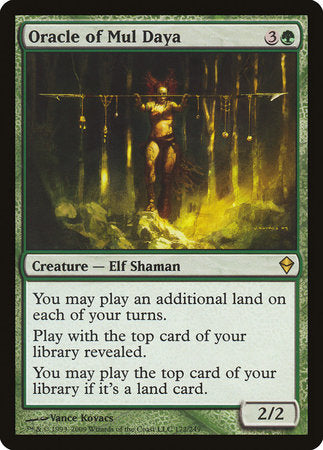 Oracle of Mul Daya [Zendikar] | Magic Magpie