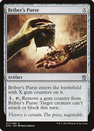 Briber's Purse [Khans of Tarkir] | Magic Magpie