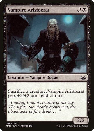 Vampire Aristocrat [Modern Masters 2017] | Magic Magpie