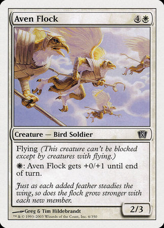 Aven Flock [Eighth Edition] | Magic Magpie