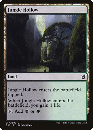 Jungle Hollow [Commander 2019] | Magic Magpie