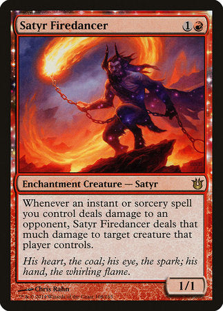 Satyr Firedancer [Born of the Gods] | Magic Magpie