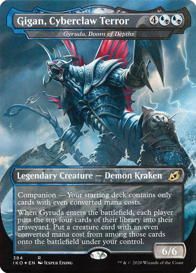 Gyruda, Doom of Depths - Gigan, Cyberclaw Terror (Godzilla Series) [Ikoria: Lair of Behemoths] | Magic Magpie