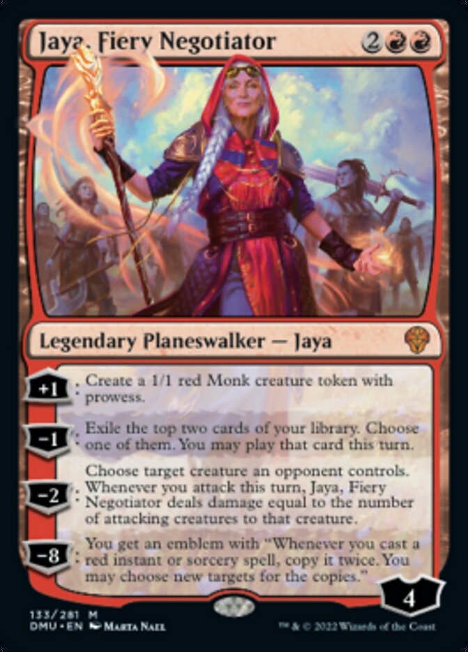 Jaya, Fiery Negotiator [Dominaria United] | Magic Magpie