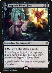 Arguel's Blood Fast // Temple of Aclazotz (Buy-A-Box) [Ixalan Treasure Chest] | Magic Magpie
