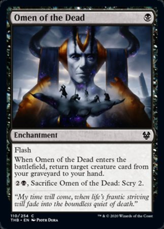 Omen of the Dead [Theros Beyond Death] | Magic Magpie