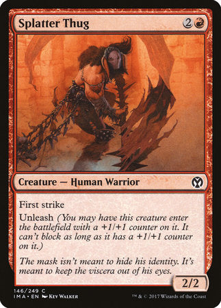 Splatter Thug [Iconic Masters] | Magic Magpie