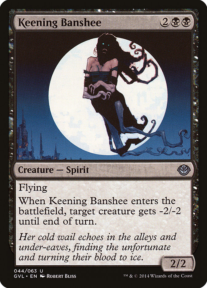 Keening Banshee (Garruk vs. Liliana) [Duel Decks Anthology] | Magic Magpie