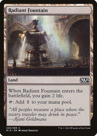 Radiant Fountain [Magic 2015] | Magic Magpie