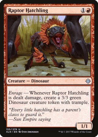 Raptor Hatchling [Ixalan] | Magic Magpie