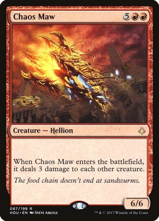 Chaos Maw [Hour of Devastation] | Magic Magpie