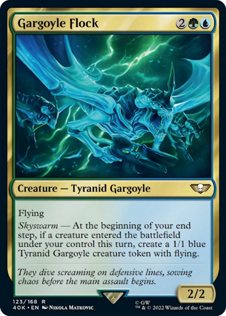 Gargoyle Flock [Universes Beyond: Warhammer 40,000] | Magic Magpie