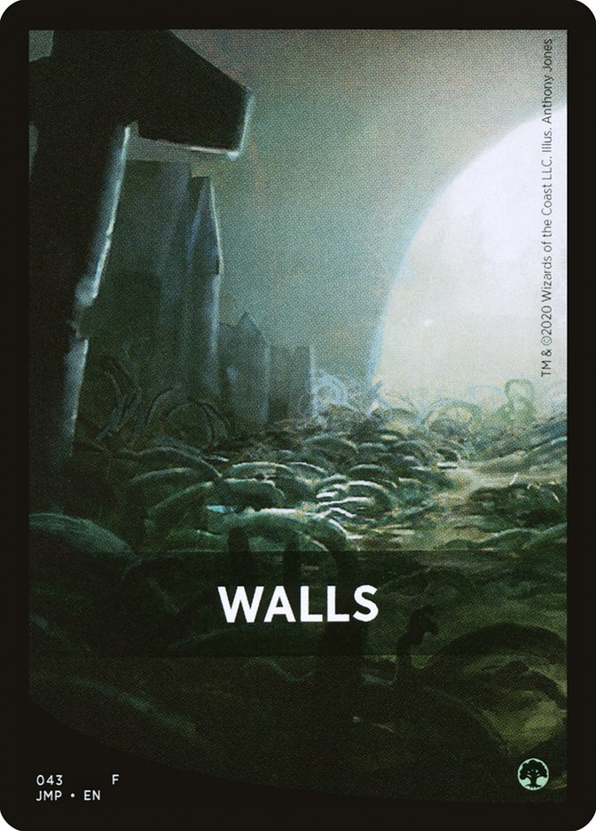 Walls [Jumpstart Front Cards] | Magic Magpie
