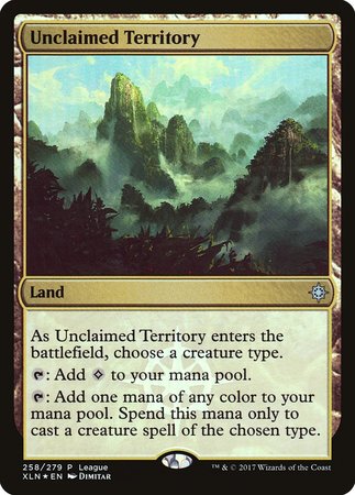 Unclaimed Territory [Ixalan Promos] | Magic Magpie