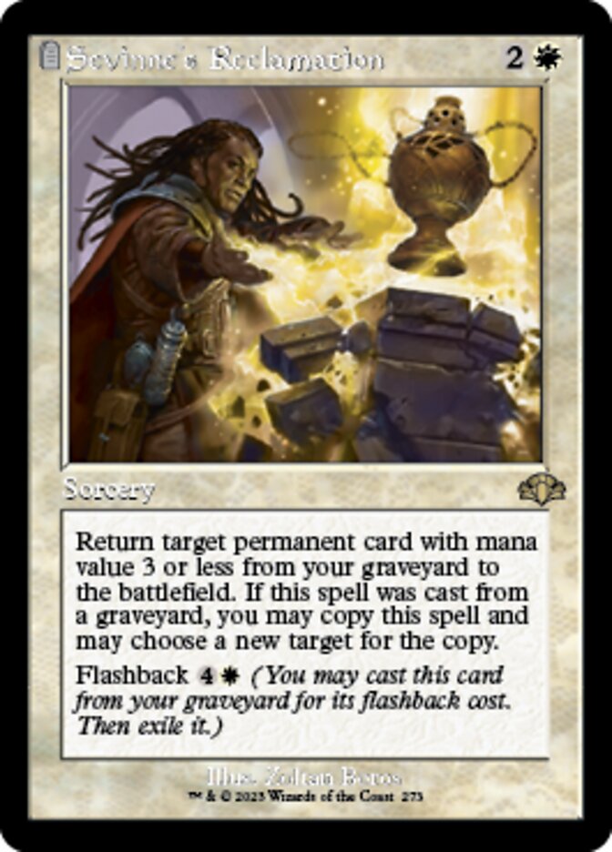 Sevinne's Reclamation (Retro) [Dominaria Remastered] | Magic Magpie