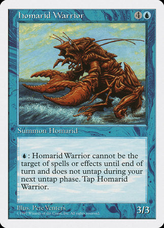 Homarid Warrior [Fifth Edition] | Magic Magpie