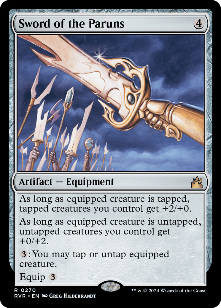 Sword of the Paruns [Ravnica Remastered] | Magic Magpie